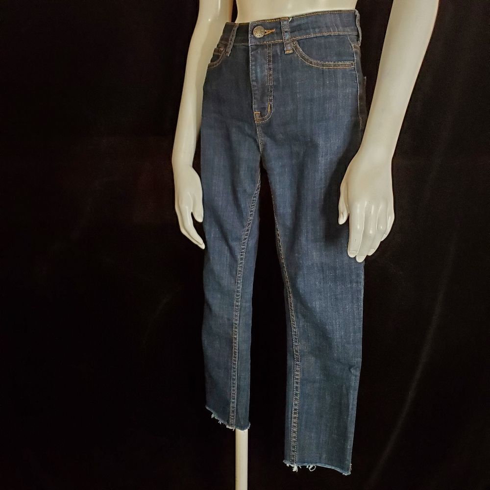 BDG High Rise Twig Ankle Blue Jeans (25x29)